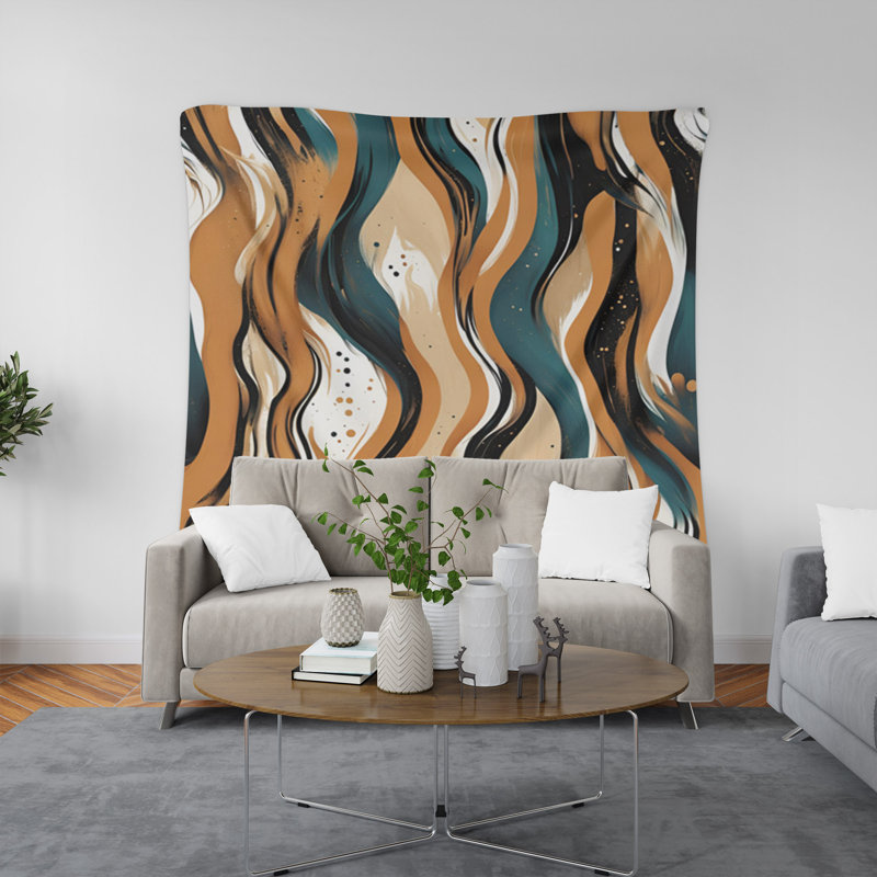 Tapisserie murale, H 88 po x l 104 po x P 1,2 po