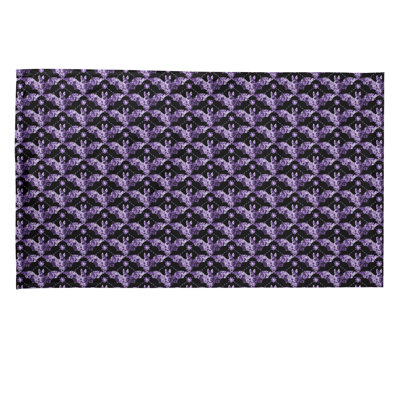 Serviette de thé floral
