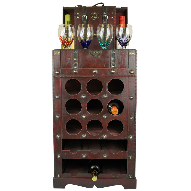 Beavercreek Floor Wine Bottle Rack in