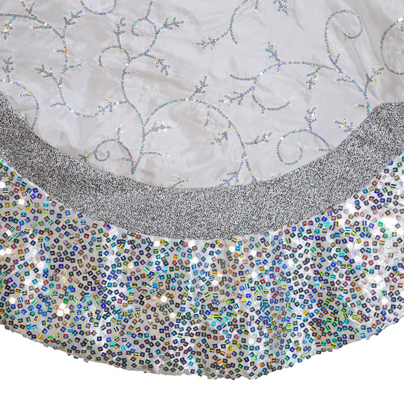 Kurt Adler Floral Tree Skirt