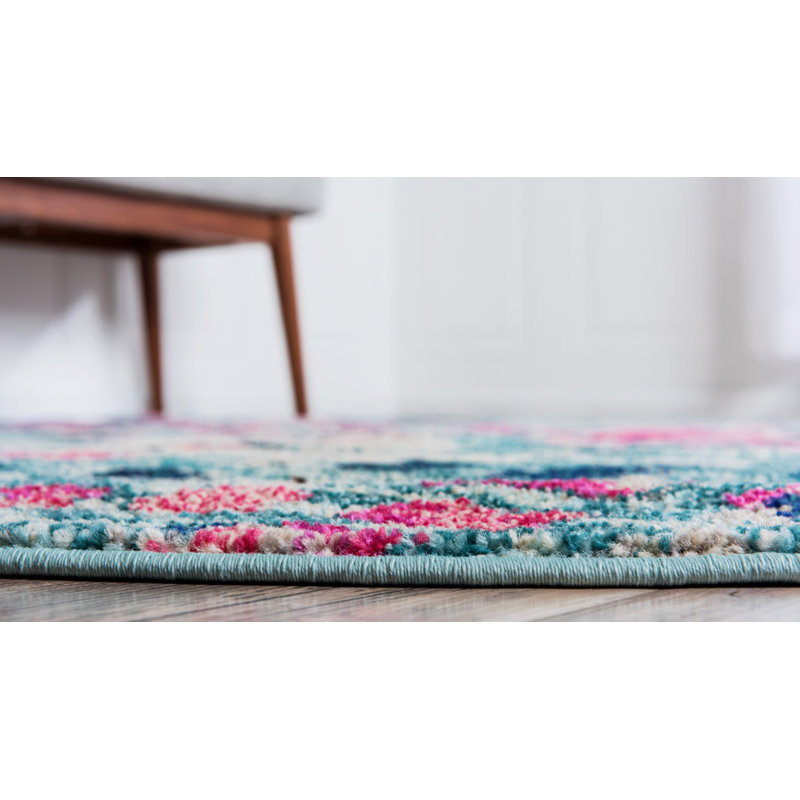 Tapis abstrait Auyeung, Rond 8 pi