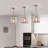 Kanode 1 - Light Dimmable Rectangular Glass Pendant-1098616921