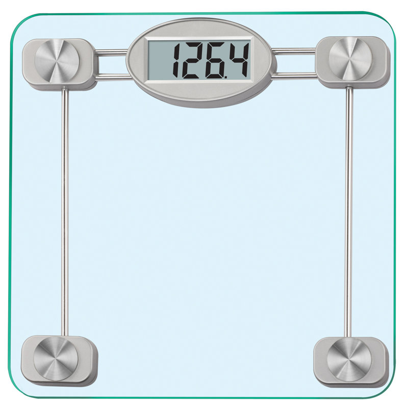 Taylor Digital Stainless Steel and Glass Bathroom Scale