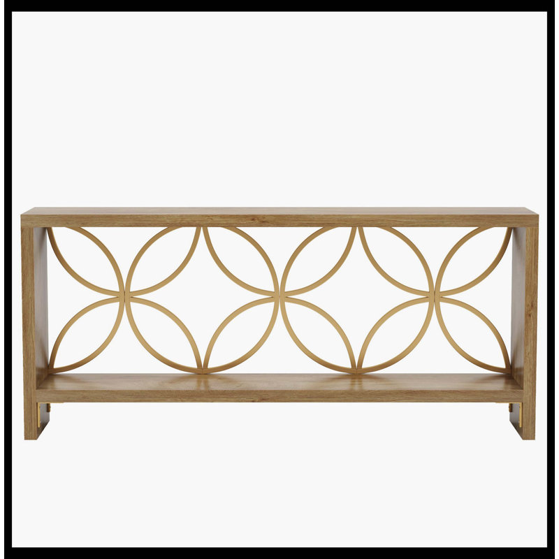 70.9" Console Table, Farmhouse Sofa Table Entryway Table With Storage