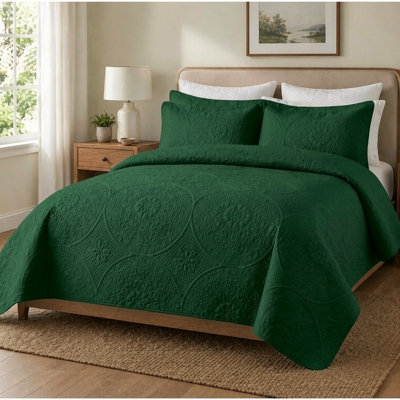 All‑Season Floral Quilt Bedspread