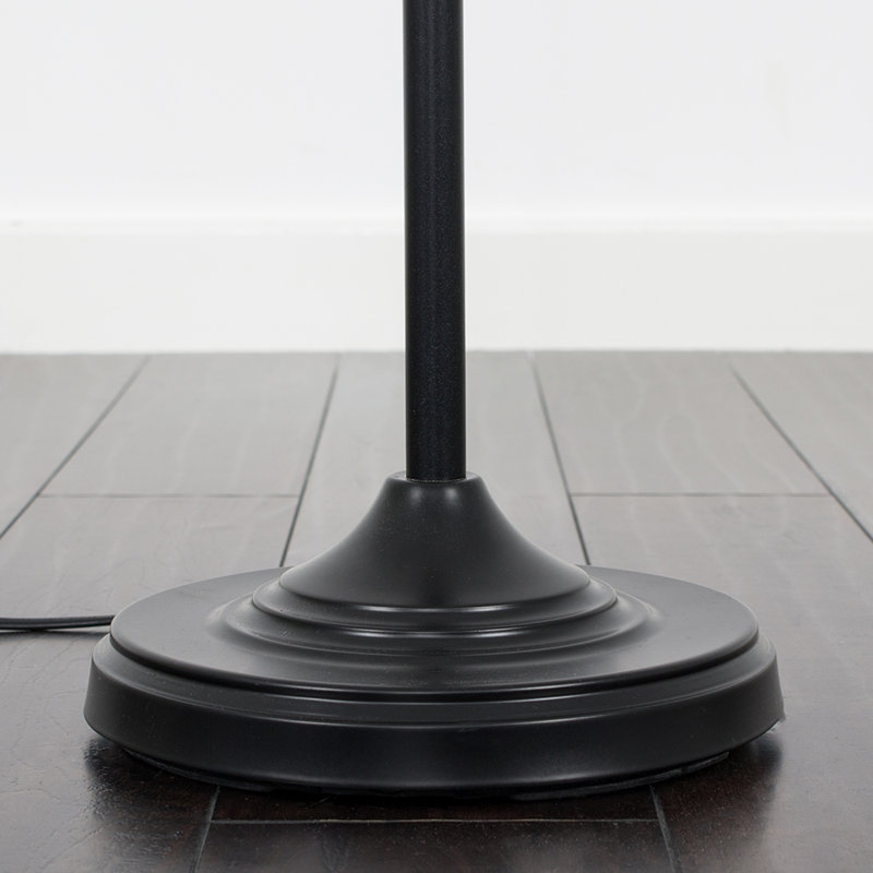 Axelrod 129cm Traditional Floor Lamp, Black