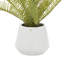 13.8'' Faux Fern Plant in Metal Planter