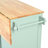 Kitchen Cart With Rubber Wood Drop-Leaf Countertop-2080231585