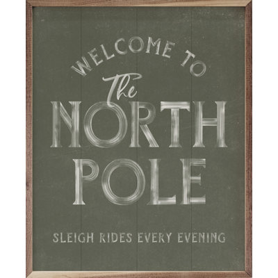 Welcome To The North Pole - vert