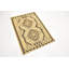 Tapis de zone en laine crème/brune 2 pi 10 po x 4 po one-of-kind à la main noué la Lorain