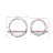 Brielle 2 Piece Circle Accent Shelf