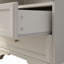 Armoire de rangement moderne moderne avec portes arquées en verre et tablette réglable-1189949831