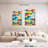 Kerner Colourful Umbrellas - Blue Sky
