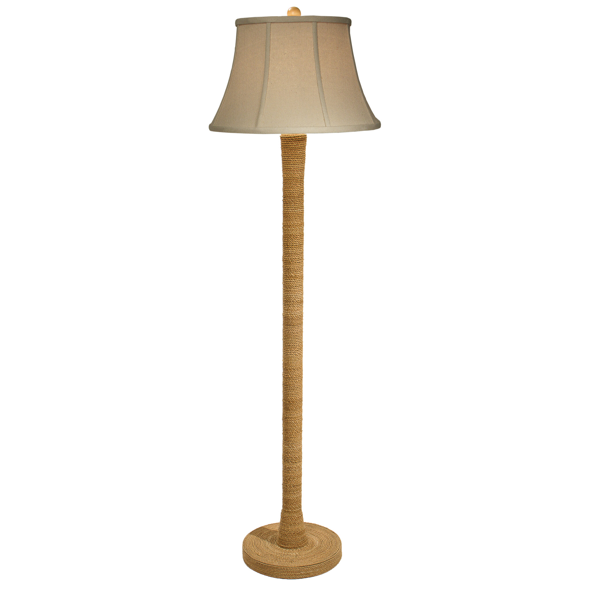 Natural light shop floor lamp