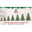 Arbre de Noël luxuriant de 6 pi avec pommes de pin, PVC et aiguille dure Evergreen pour une décoration festive