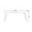 Gray + Nut-brown Rectangular Sintered Stone + Solid Wood Dining Table-1583178957