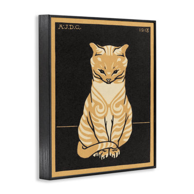 Affiche rétro «Cats», giclée par Julie de Graag