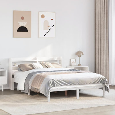 Chaudeville Solid Wood Storage Bed