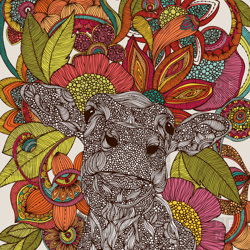 Floral Shower Curtain