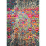 MOHI47041MUMU Wool Floral Area Rug