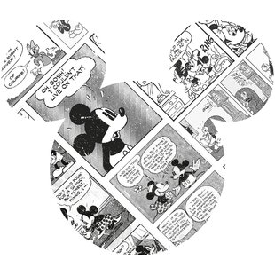 Mouse Mickey Wandtattoo