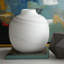 Moon Mist Glass Table Vase