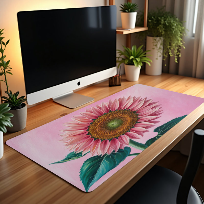 Polyester Desk Pad, 31.5x15.5