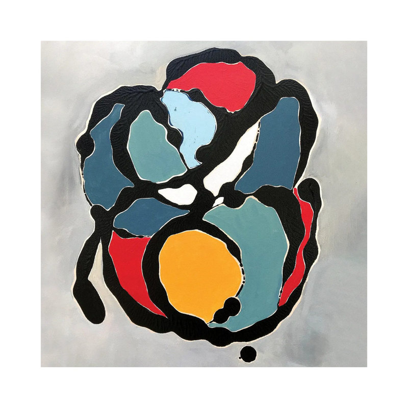 Retro Swing II by Alicia Dunn - Wrapped Canvas Painting, 45.72 cm H x 45.72 cm W