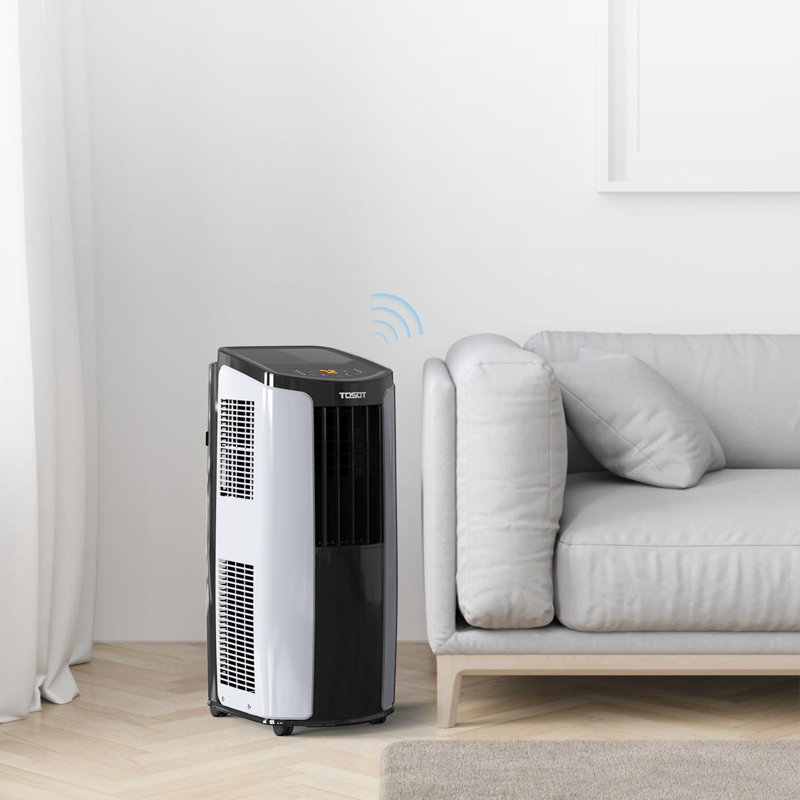 Climatiseur portatif à connexion Wi-Fi 8 000 BTU avec déshumidificateur, ventilateur, pour 300 pieds carrés
