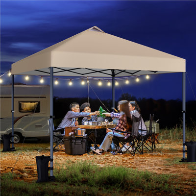 3m W x 3m D Metal Pop-Up Party Tent