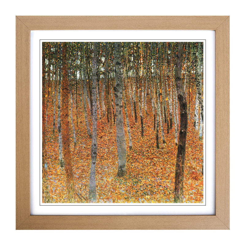 Gustav Klimt - Single Picture Frame Painting, Oak