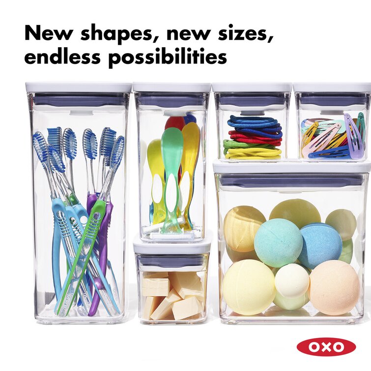 OXO Good Grips New POP Container, Slim Rectangle Medium, 1.9 qt.