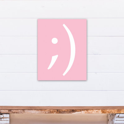 Butcher Text & Numbers Canvas Art