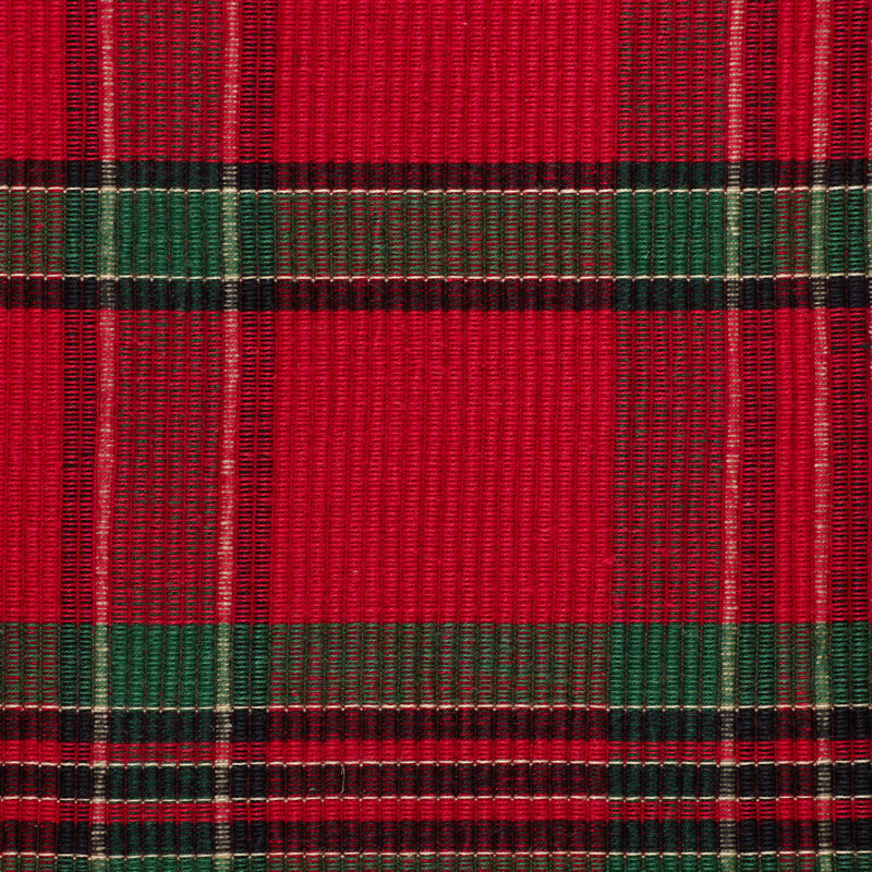 Holiday Plaid Cotton Placemats Set of 6