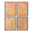 «Peach Bliss I», ensemble de 4 reproductions encadrées-502305008-502305011