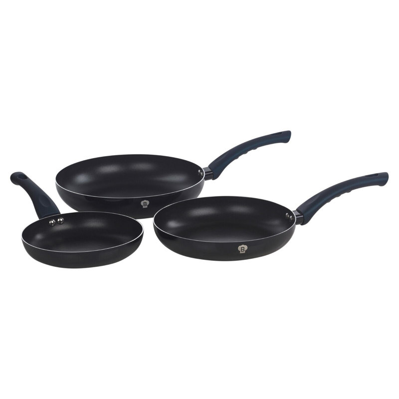 3 - Piece Aluminum Cookware Set, Aquamarine