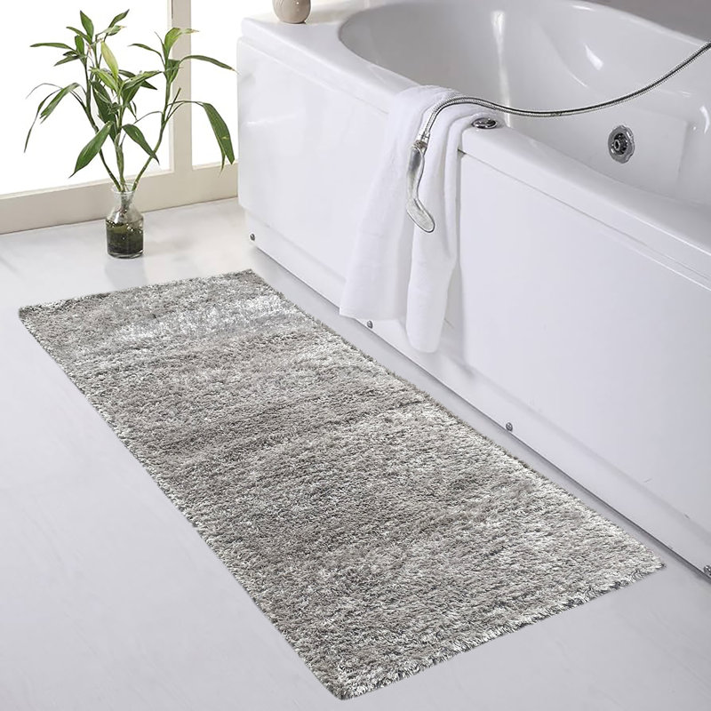 Tapis de bain Ganelle, Argent