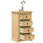 Mogensen 53cm W Solid + Manufactured Wood Bedside Table