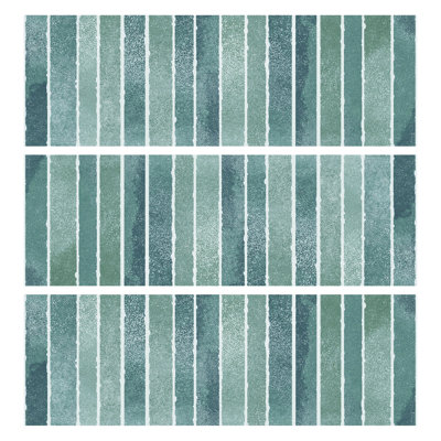 Carreau de céramique 4 "x 12" Colorido - 33 pièces (10,76 pieds carrés)