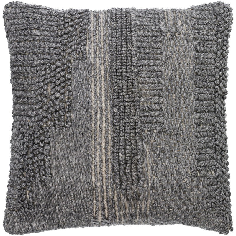 Gabon Throw Pillow, 18" x 18", Polyester/Polyfill