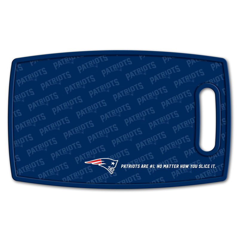 Wood Plastic Cutting Board, NFL New England Patriots