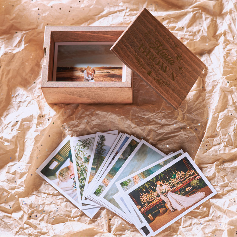 Brown Wood Matte Shadow Box Picture Frame, Yes