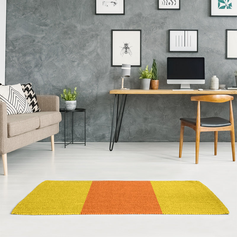 Striped Indoor Rug, Rectangle 5' x 7', Yes