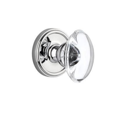 Bouton de porte en cristal Grandeur Georgetown