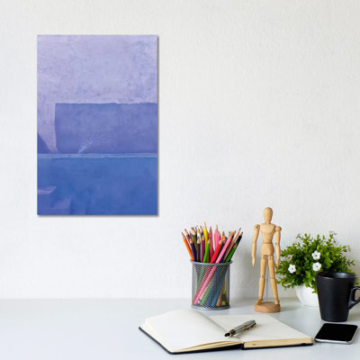 Blue City Of Chefchaouen In Morocco by Beli - Wrapped Canvas Painting