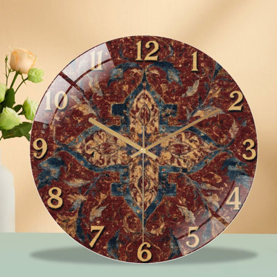 Horloge murale avec horloge murale 12 po