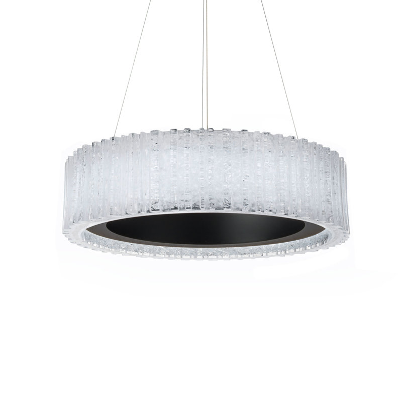 Rhiannon 1 - Light LED Chandelier, Black