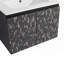 Ensemble de meuble-lavabo mural flottant 24 po avec lavabo en céramique et porte d'armoire à fermeture en douceur
