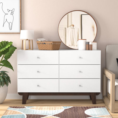 Hasler 47" W 6-Drawer Dresser