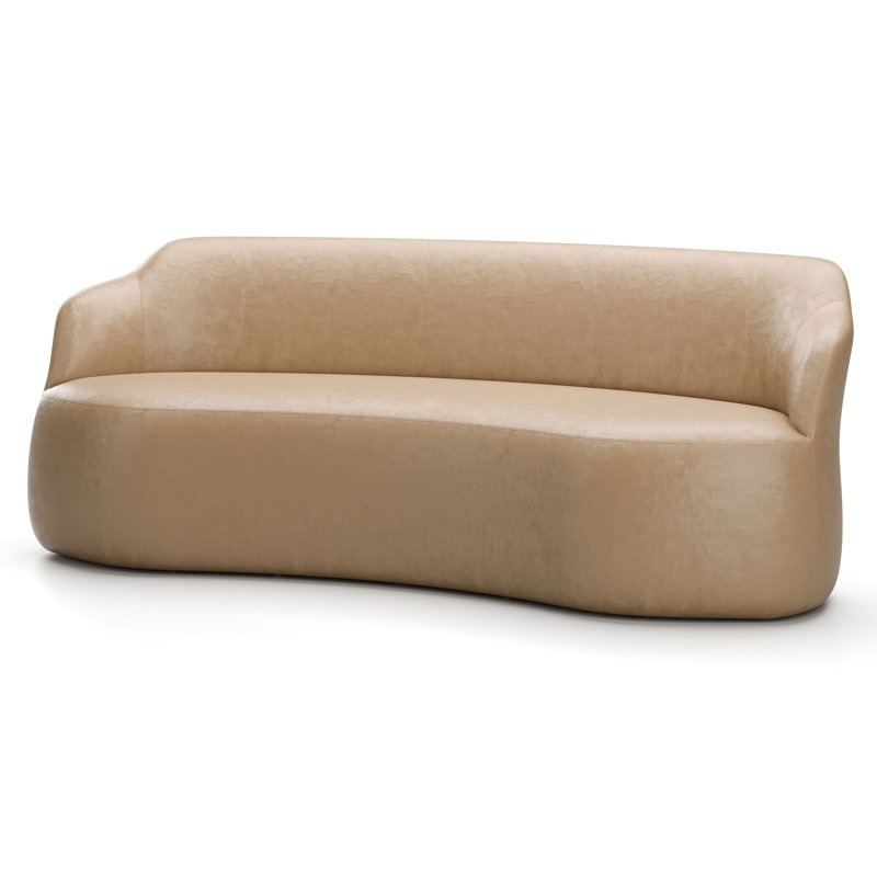 Ynez Sofa Two-Seater, Bellagio 2 Cream 8805 Leather